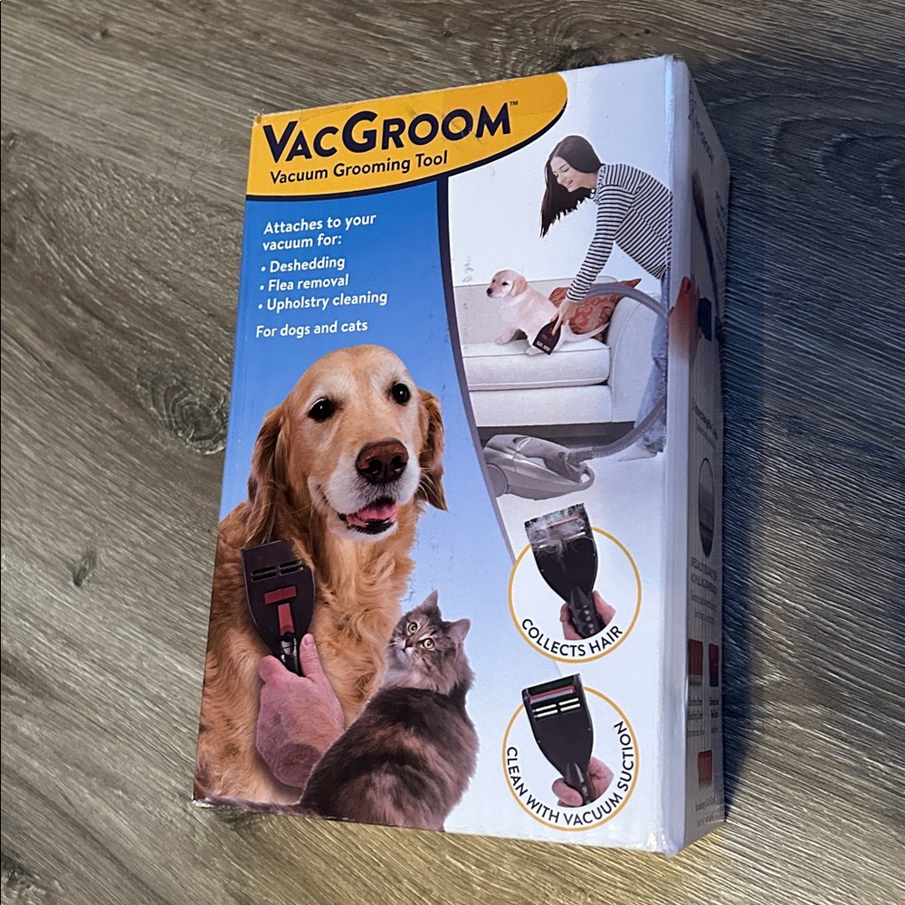 VacGroom Vacuum Grooming Tool - Picture 1 of 3
